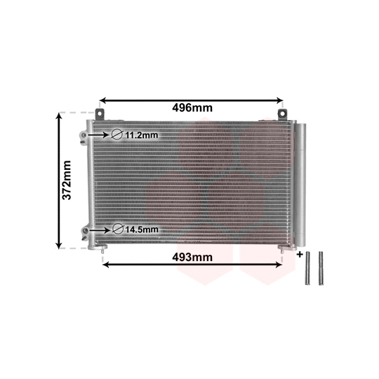 40005258 - Condenser, air conditioning 