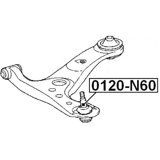 0120-N60 - Ball Joint 