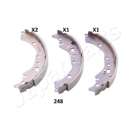 GF-248AF - Brake Shoe Set 