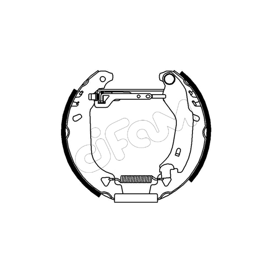 151-024 - Brake Shoe Set 