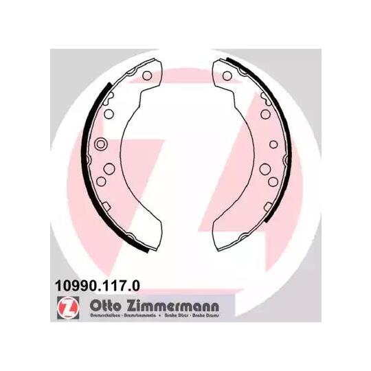 10990.117.0 - Brake Shoe Set 