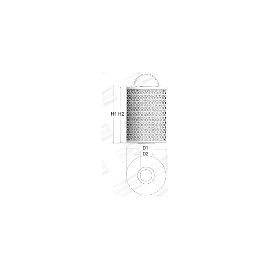 X108/606 - Oil filter 