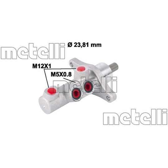 05-0772 - Brake Master Cylinder 