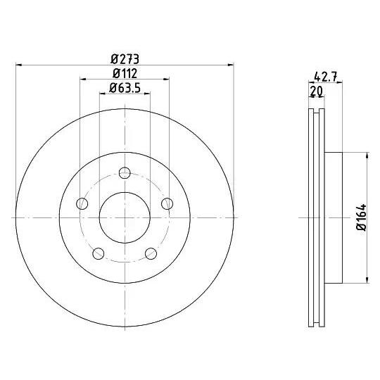 92092500 - Brake Disc 