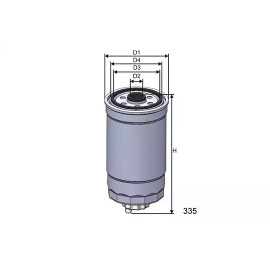 M414 - Fuel filter 