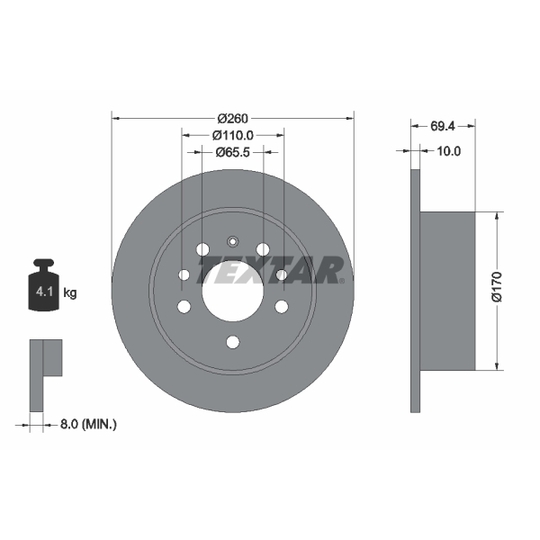92068800 - Brake Disc 