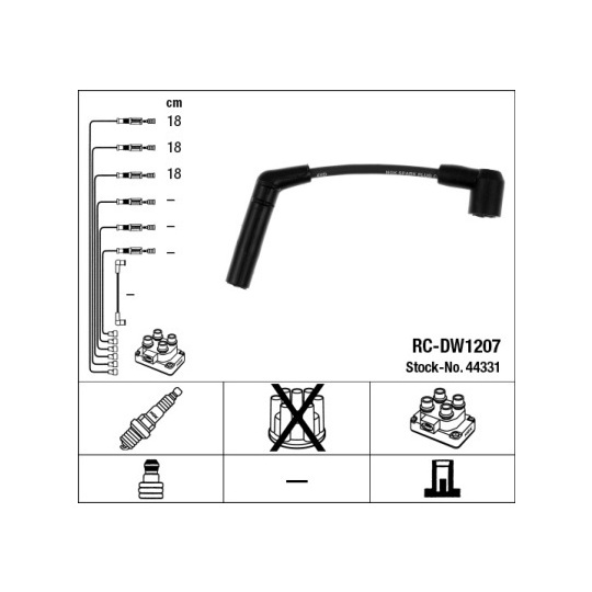 44331 - Ignition Cable Kit 