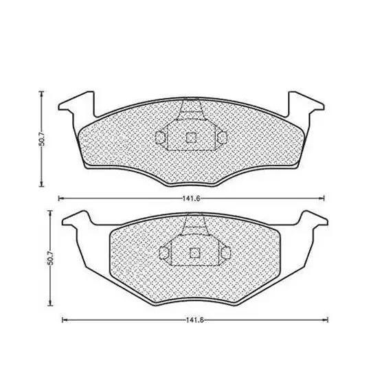 430216170390 - Piduriklotsi komplekt, ketaspidur 