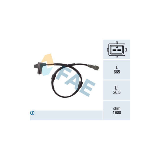 78007 - Sensor, wheel speed 