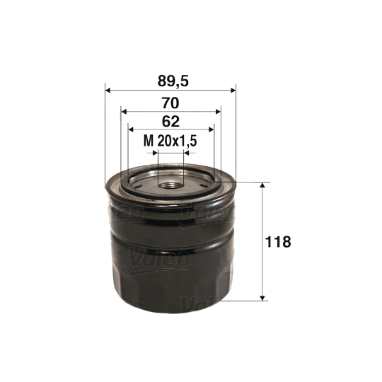586035 - Oil filter 