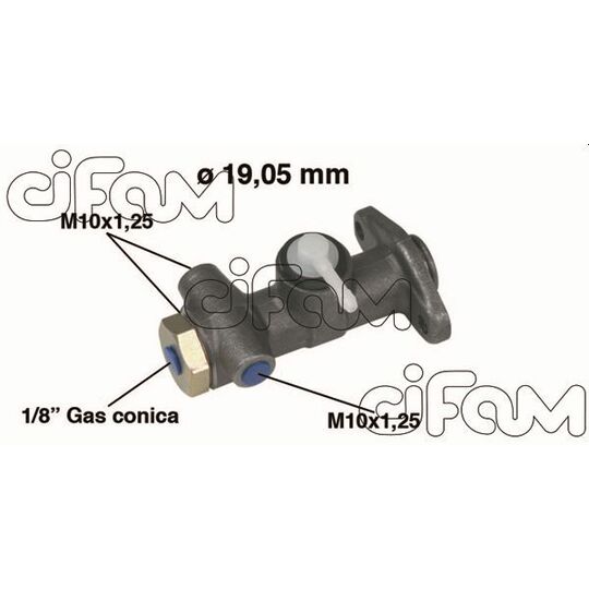 202-001 - Brake Master Cylinder 