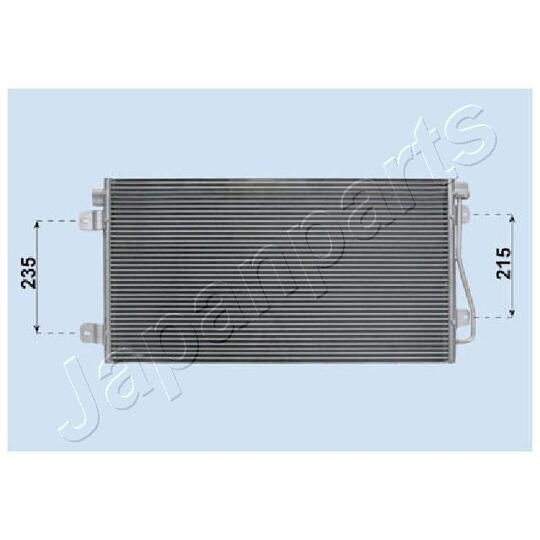 CND093045 - Condenser, air conditioning 