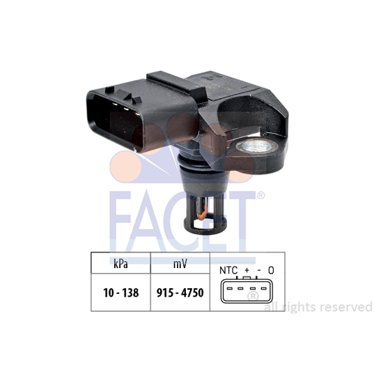 10.3132 - Air Pressure Sensor, height adaptation 