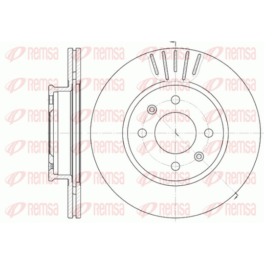 6666.10 - Brake Disc 