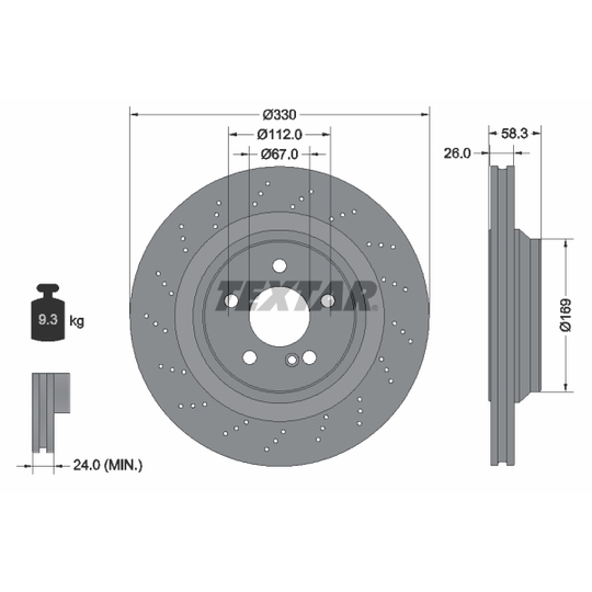 92120400 - Brake Disc 