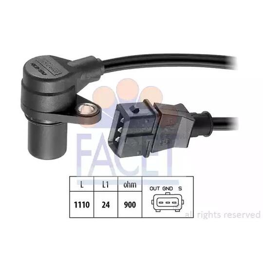 9.0289 - Pulse Sensor, flywheel 