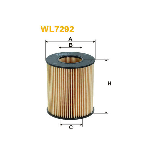 WL7292 - Oil filter 