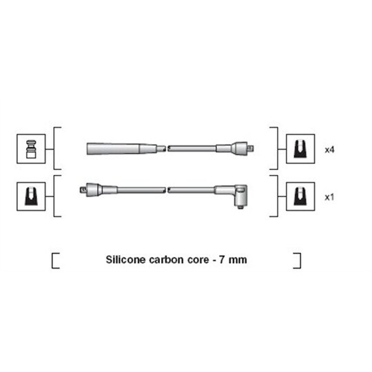 941318111076 - Ignition Cable Kit 