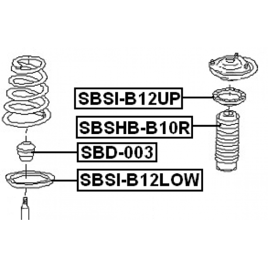 SBD-003 - Iskunvaimennin 