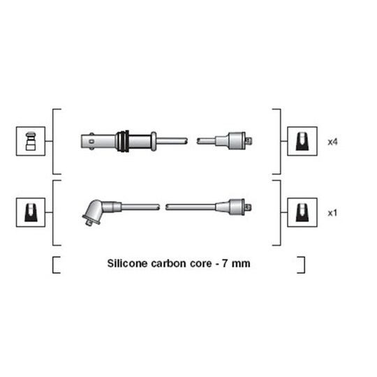 941318111195 - Ignition Cable Kit 