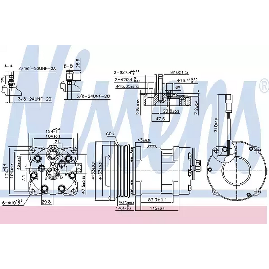 89665 - Compressor, air conditioning 