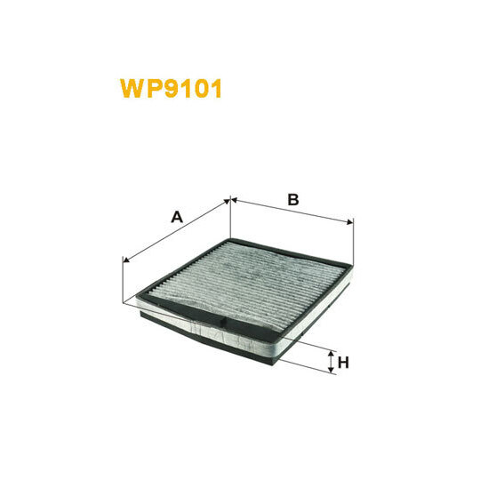 WP9101 - Filter, interior air 