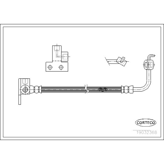 19032368 - Brake Hose 