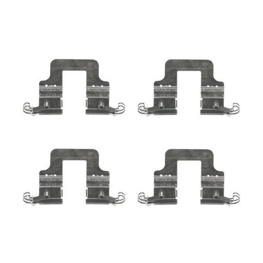 1 987 474 731 - Accessory Kit, disc brake pad 