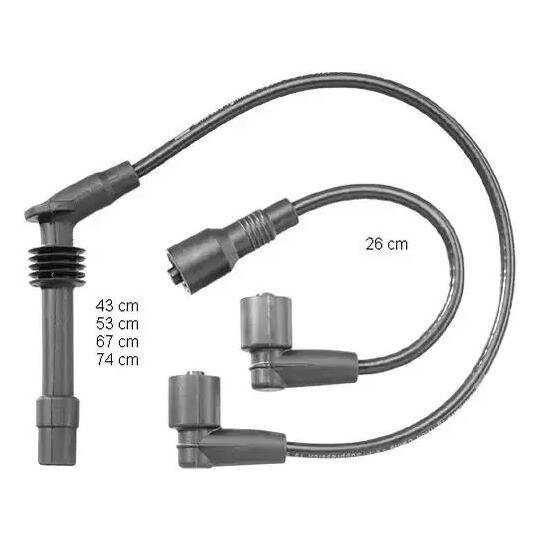 PRO727 - Ignition Cable Kit 