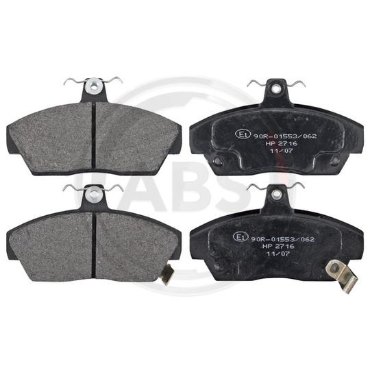 36747 - Brake Pad Set, disc brake 
