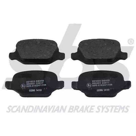 1501221023 - Brake Pad Set, disc brake 