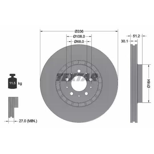 92126700 - Brake Disc 