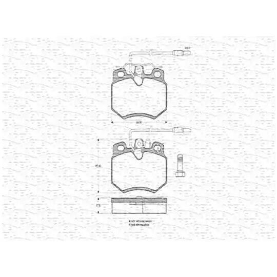 430216170299 - Brake Pad Set, disc brake 