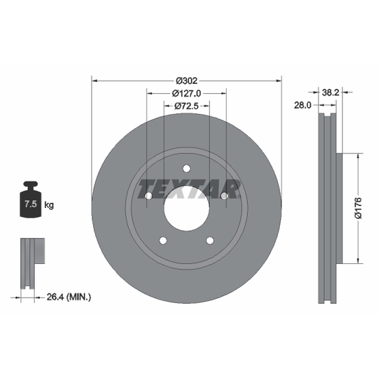 92181503 - Brake Disc 