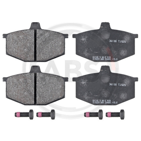 36108 - Brake Pad Set, disc brake 