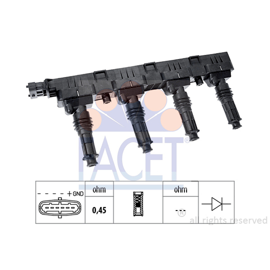9.6300 - Ignition coil 