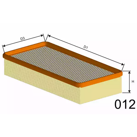 P164 - Air filter 