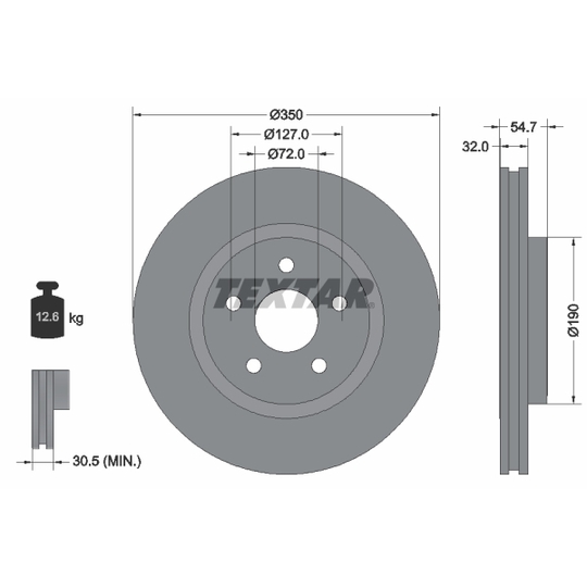 92272205 - Brake Disc 