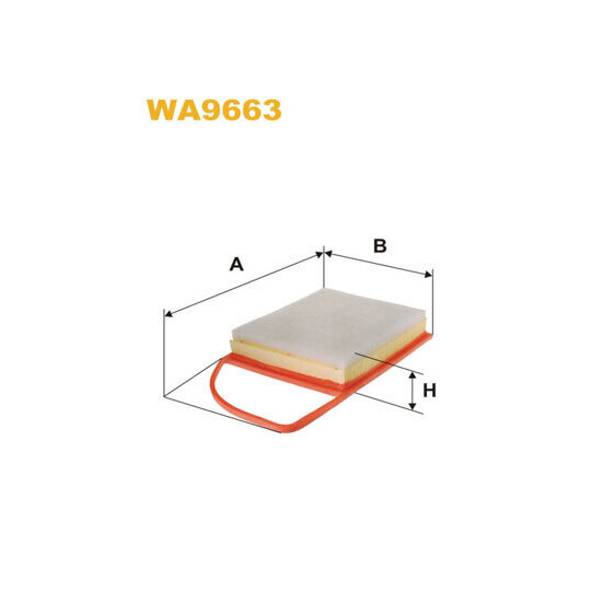 WA9663 - Air filter 