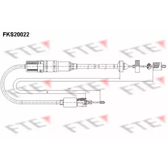 FKS20022 - Vajer, koppling 