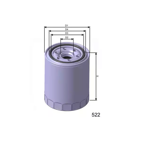 Z461 - Oil filter 