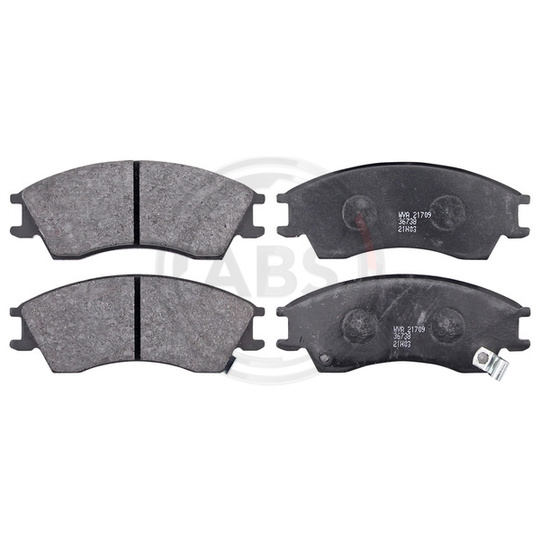 36738 - Brake Pad Set, disc brake 