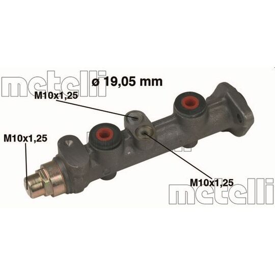 05-0158 - Brake Master Cylinder 