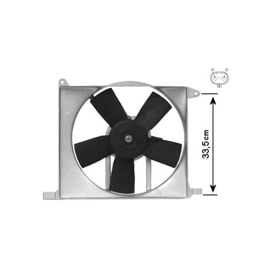 3734746 - Fan, radiator 