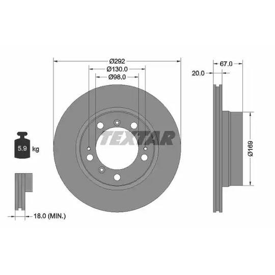 92088910 - Brake Disc 