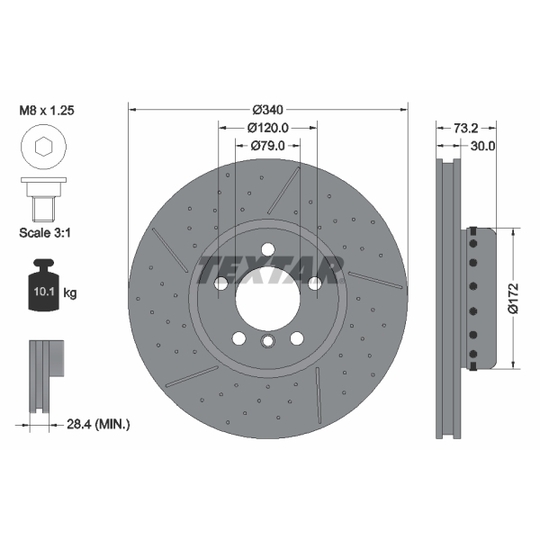 92265025 - Brake Disc 