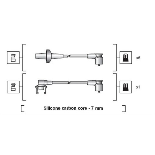 941318111001 - Ignition Cable Kit 