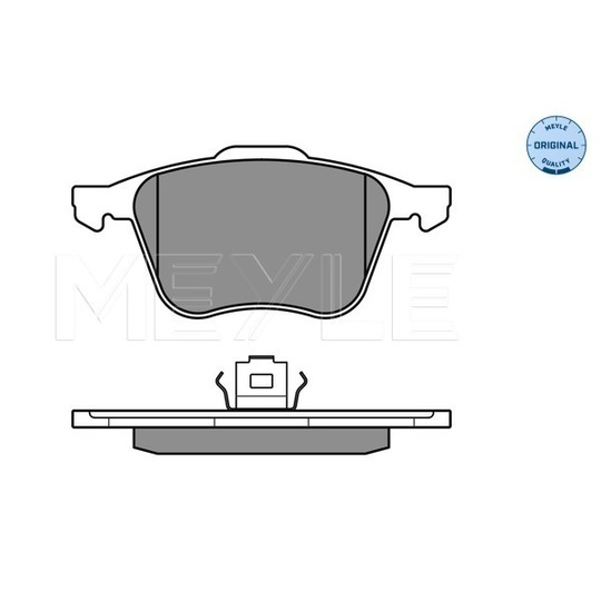 025 235 9018 - Brake Pad Set, disc brake 