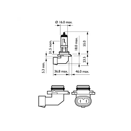 9006PRB1 - Bulb 