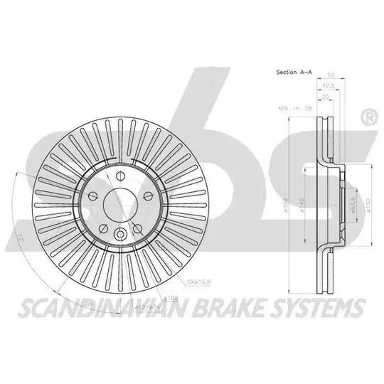 1815204860 - Brake Disc 